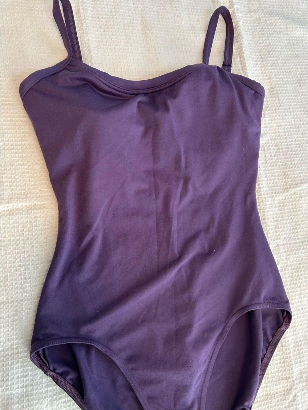 Capezio Purple Girls' One-Piece Dance/Swim Leotard